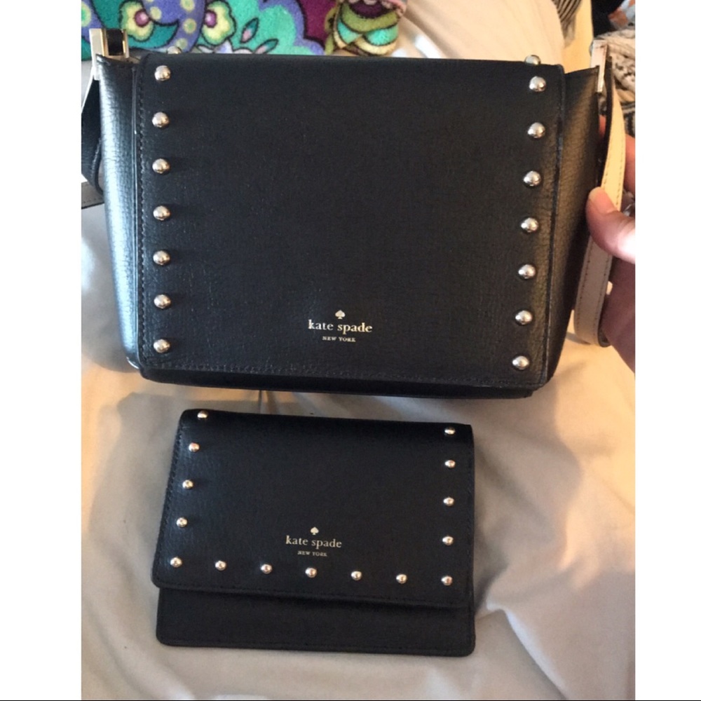 Kate Spade Cross body bag w/ wallet set